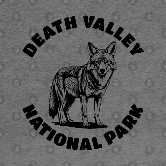 Death Valley Coyote by Manzo Carey